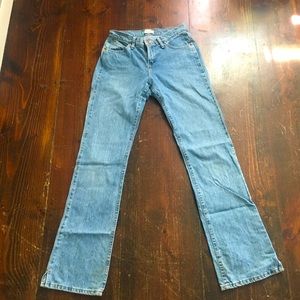 Wrangler cowgirl cut CASH jeans 5/6 x 34
